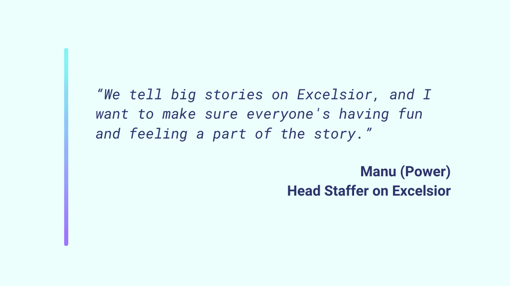 Quote by Manu, pulled from the main text.